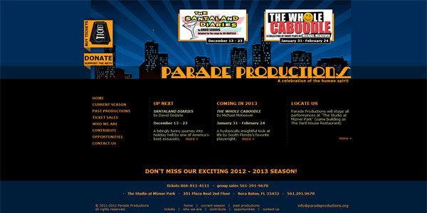 www.paradeproductions.org